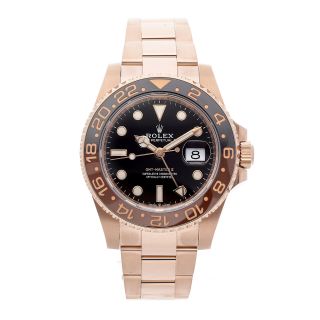 Pre - Rolex Gmt - Master Ii Auto Everose Gold Mens Watch 126715chnr Coming Soon