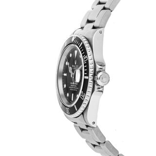 Rolex Submariner Date Auto 40mm Steel Mens Oyster Bracelet Watch 16610 2