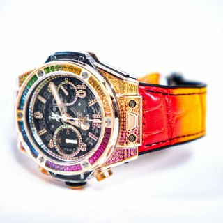 Hublot Big Bang Unico King Gold Rainbow Automatic Watch 2