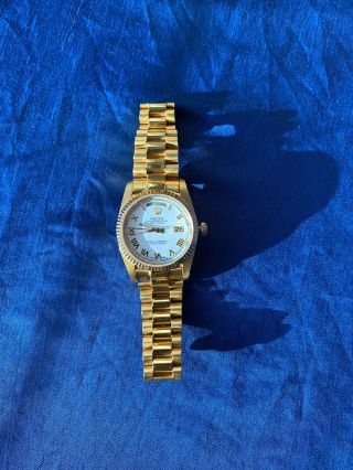 1980’s Rolex Day Date President 18K YG Watch - 18038 5