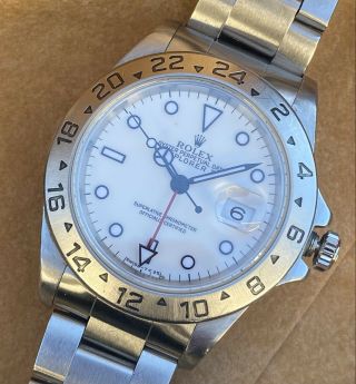 1997 Rolex Explorer Ii 16570 Movement 40mm White Polar And Papers