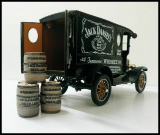 1925 Ford Model T Paddy Wagon Jack Daniels Custom Graphics Diecast,  4 Barrels