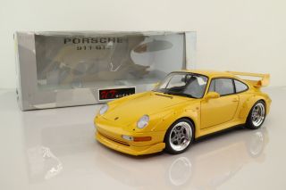 Ut Models 1:18; 1997 Porsche 911 Gt2 (993) Street; Yellow; Very Good Boxed