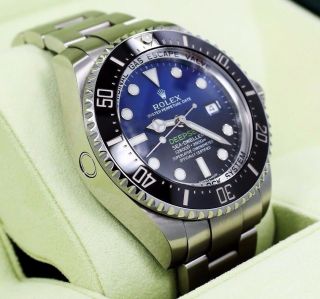 Rolex Sea - Dweller Deepsea 116660 Blso James Cameron Black Blue Box/ Papers