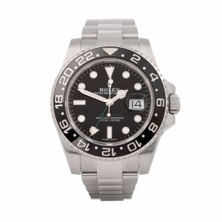 Rolex Gmt - Master Ii Stainless Steel Watch 116710ln 40mm W007862