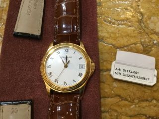 Patek Philippe Calatrava 18k Yellow Gold Watch - 5117j And Extra Band