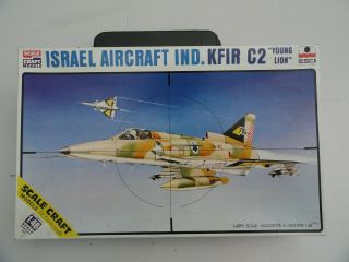 Scale Craft Sc - 4007 1:48 Israel Aircraft Ind.  Kfir C2 Jet Kit Open B66