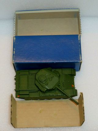 DINKY 651 CENTURION TANK.  NEAR MODEL.  PACKING PIECE AND GOOD BOX. 3