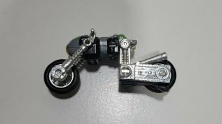Vintage - Gobots Cy - Kill (bandai) Go Bots Robot - Motorcycle Green Black Cy Kill