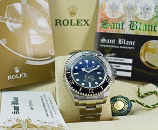 Rolex - Ss Deepsea Sea Dweller James Cameron Blue Dial 116660 - Sant Blanc