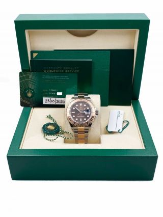 Rolex Yacht Master 126621 18k Rose Gold Stainless Box Papers 2020