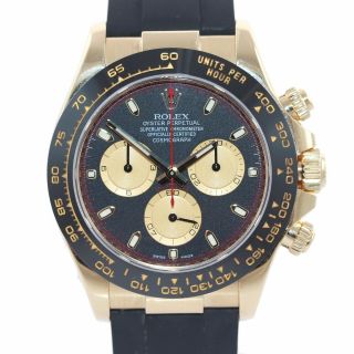 2021 Rolex Daytona 116518LN Yellow Gold Black Paul Newman Ceramic Watch Box 3