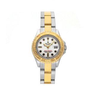 Rolex Yacht - Master Auto Steel Yellow Gold Ladies Oyster Bracelet Watch 169623