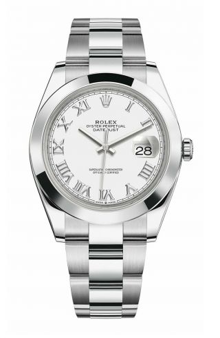Rolex Datejust 41mm White Watch - M126300 - 0015