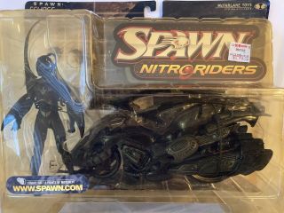Mcfarlane Toys Spawn Nitro Riders Eclipse 5000 Series 16 On Card