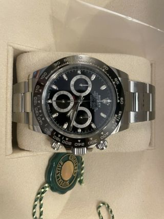 Rolex Daytona Men ' s Black Watch with Oystersteel Bracelet - 116500 2