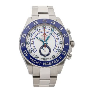 Rolex Yacht - Master Ii Auto Steel Mens Oyster Bracelet Watch 116680