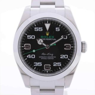 Rolex Air King 116900 Ss At Black Dial Links1
