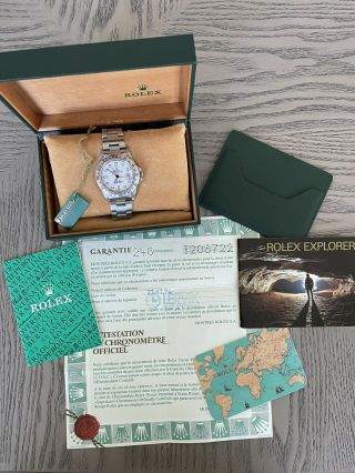 Rolex Explorer Ii Model 16570 White Polar Dial - Box And Papers (circa 1996)