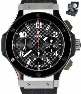 2021 Hublot Big Bang 301.  Sb.  131.  Rx 44mm Auto Stainless Steel Carbon Dial