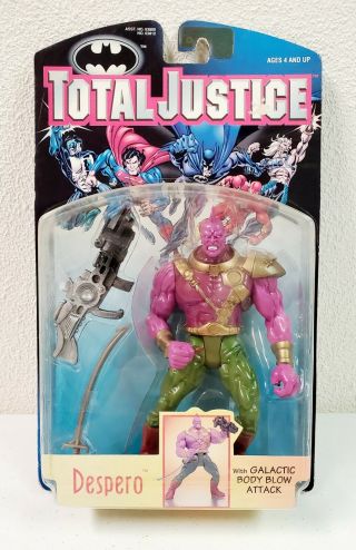 Vintage 1996 Kenner Dc Batman Total Justice Despero 6 " Action Figure