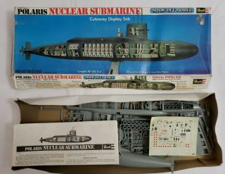 1975 Revell H - 437 Polaris Nuclear Submarine (show - Off Model) - 1/253 Scale Kit