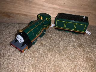 Thomas & Friends Tomy Trackmaster Motorized Emily And Tender