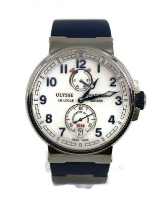 Ulysse Nardin Marine Chronometer Stainless Steel Watch 1183 - 126