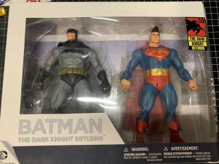 Dc Direct Collectibles Batman & Superman Dark Knight Returns 2 - Pack Figure Set