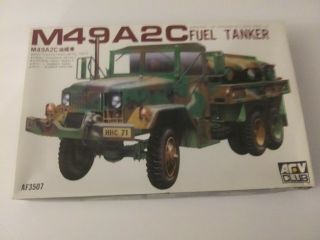 Afv 1/35 Scale M49a2c Fuel Tanker Model Kit (all Parts In Factory Bags)