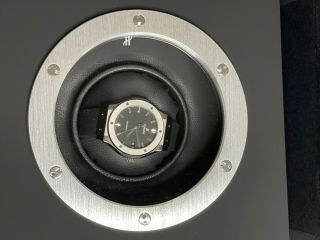 Hublot Classic Fusion Automatic Mat Black Dial Men ' s Watch Extra Band 4