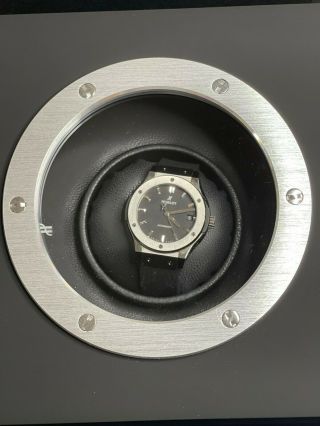 Hublot Classic Fusion Automatic Mat Black Dial Men ' s Watch Extra Band 6