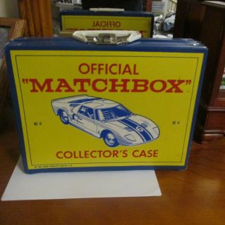 Old Official Matchbox 48 Car Collectors Case For Diecast 1960 