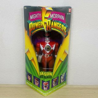 Vintage Nib 1993 Mighty Morphin Power Rangers Jason Red Ranger 8” Figure Toy