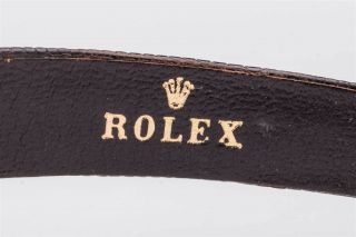 RARE $20,  000 FACTORY Rolex Oyster Bark Ladies 18k Yellow Gold Dress Watch PP 4