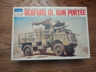 Peerless 1:35 Bedford Ql Gun Portee Plastic Model Kit