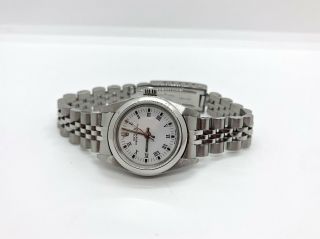 2005 - 06 24mm Ladies Rolex Oyster Perpetual Stainless Steel Watch 6