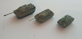3er Set Cando Dragon Models Panzer Jagdpanther Hetzer 1:144 Panther Jagd