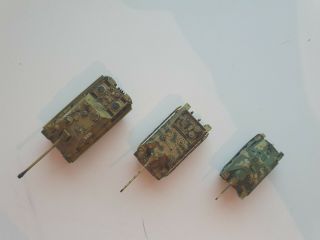 3er Set CANDO Dragon Models Panzer Jagdpanther Hetzer 1:144 Panther Jagd 2