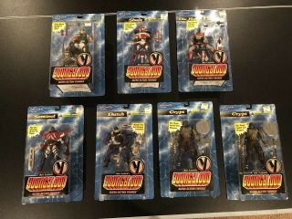 Mcfarlane Toys Spawn Rob Liefeld’s Youngblood Series 1 Complete Set 1995
