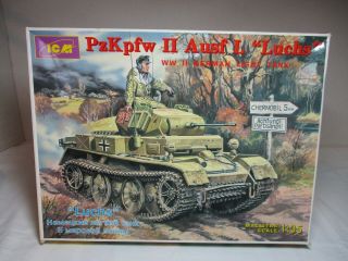 Icm 1/35 Ww2 German Pzkpfw Ii Ausf.  L " Luchs " 35121