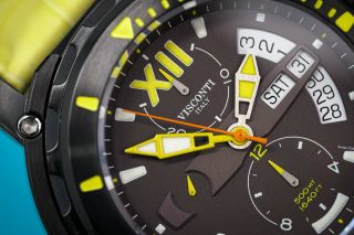 Visconti Full Dive 500M Chronograph Pale Yellow 5