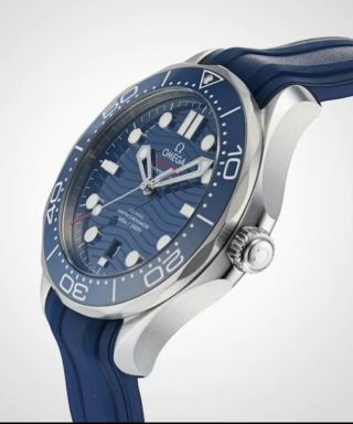Omega Seamaster Blue Dial Men ' s Watch 210.  32.  42.  20.  03.  001 3