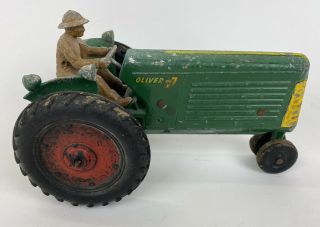 Vintage Slik Toys Oliver 77 Tractor - 1/16 Scale