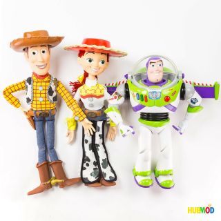 Disney Store Toy Story Buzz Lightyear Woody Jessie Talking Action Figure Dolls