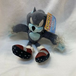Small 6 " Jazwares Werehog Plush Sonic The Hedgehog Stuffed Animal Toy ©sega