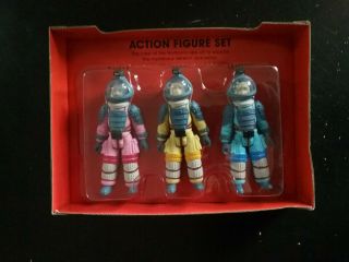 Alien Reaction Nostromo Crew 3 Pack Figures Blue No Box