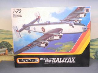1/72 Kit Matchbox No.  Pk - 604 Handley Page Halifax Ww2 Raf Bomber Complete