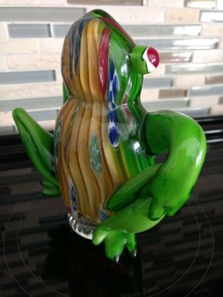 Murano Ann Primrose D ' art Cristalleria Frog 3