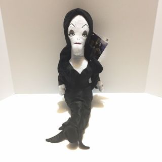 Mgm The Addams Family 13” Singing Morticia Addams Plush Doll Theme Song 2019